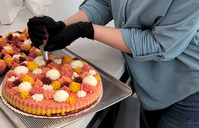 Kuchen mit Eis: Dieser Traum wird in Bietigheim-Bissingen wahr. Foto: Art Glacé