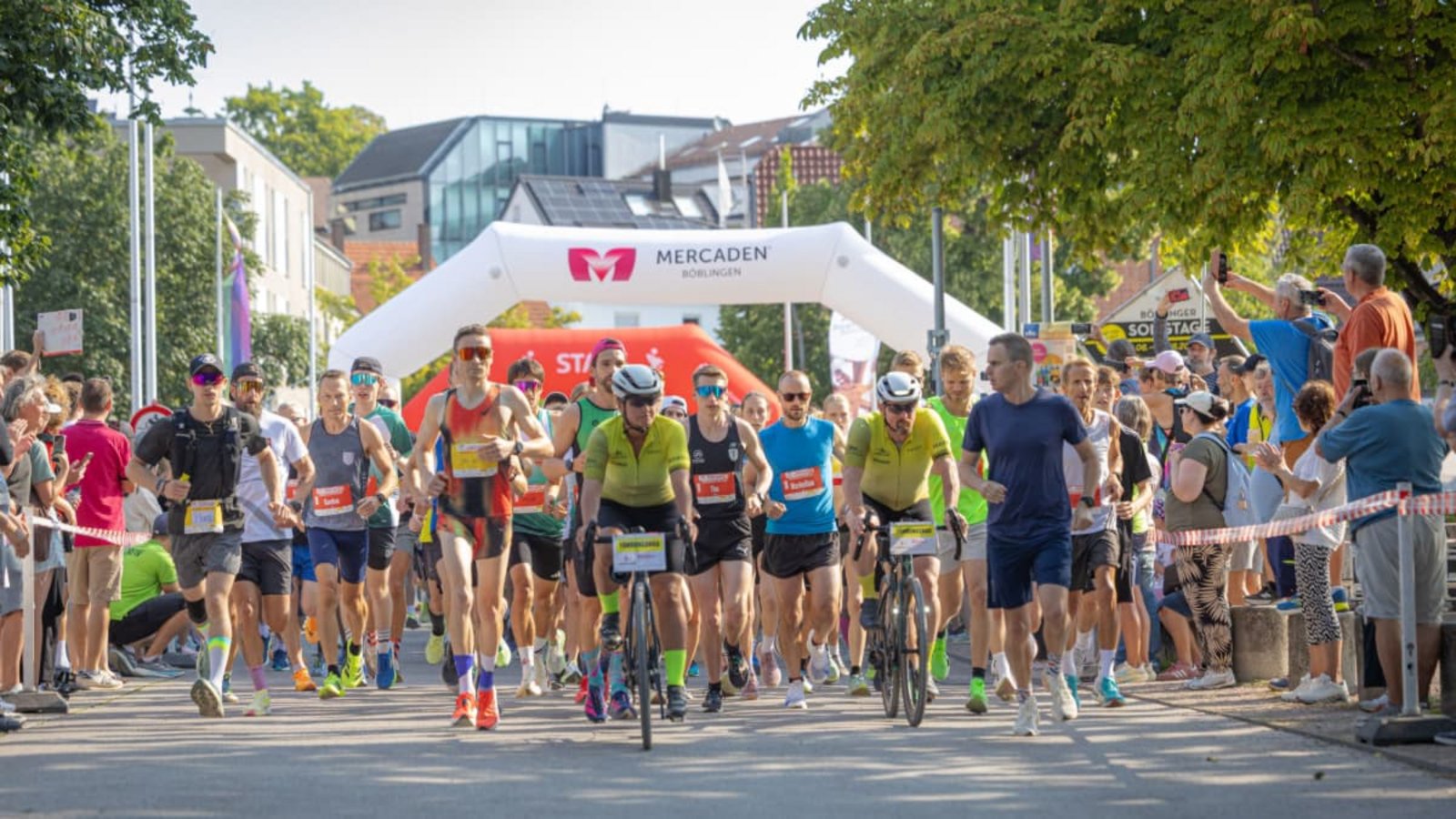 Zum 38. Mal fand am Sonntag der Böblinger Stadtlauf statt.DROFITSCH/EIBNER