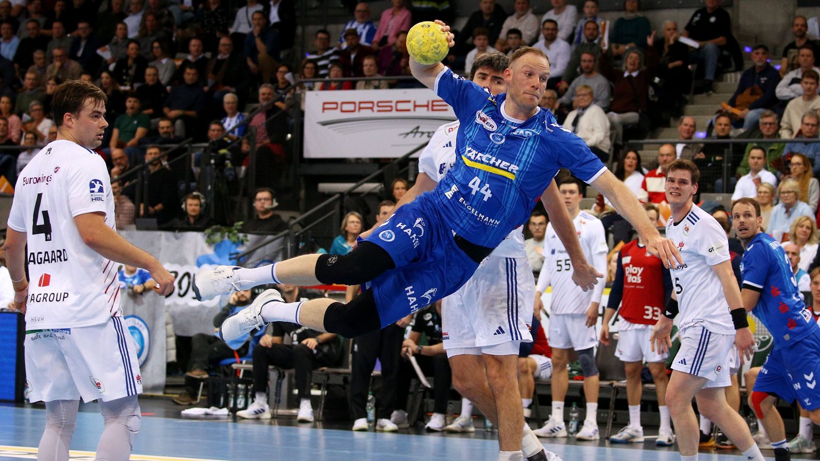 Lenny Rubin warf acht Tore.Foto: Pressefoto Baumann/Julia Rahn