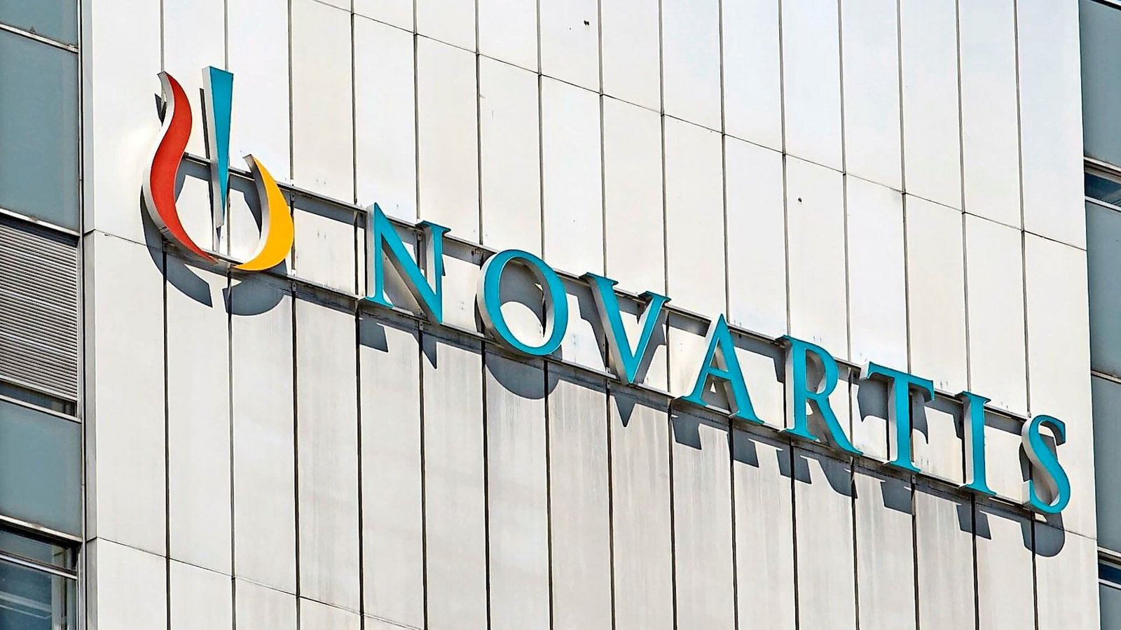 Der Hauptsitz des Schweizer Pharmaunternehmens Novartis.Foto: Patrick Seeger/dpa/Patrick Seeger