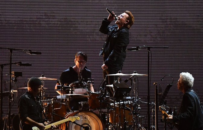 Rückblick in die Zukunft: U2.<span class='image-autor'>Foto: Dean Lewins/AAP/dpa</span>