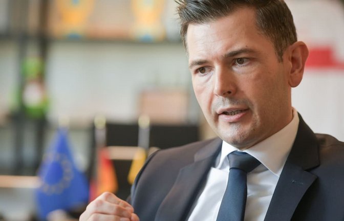 CDU-Landtagsfraktionschef Tobias Vogt steht hinter der Opernsanierung - aber nicht zu jedem Preis.<span class='image-autor'>Max Kovalenko</span>