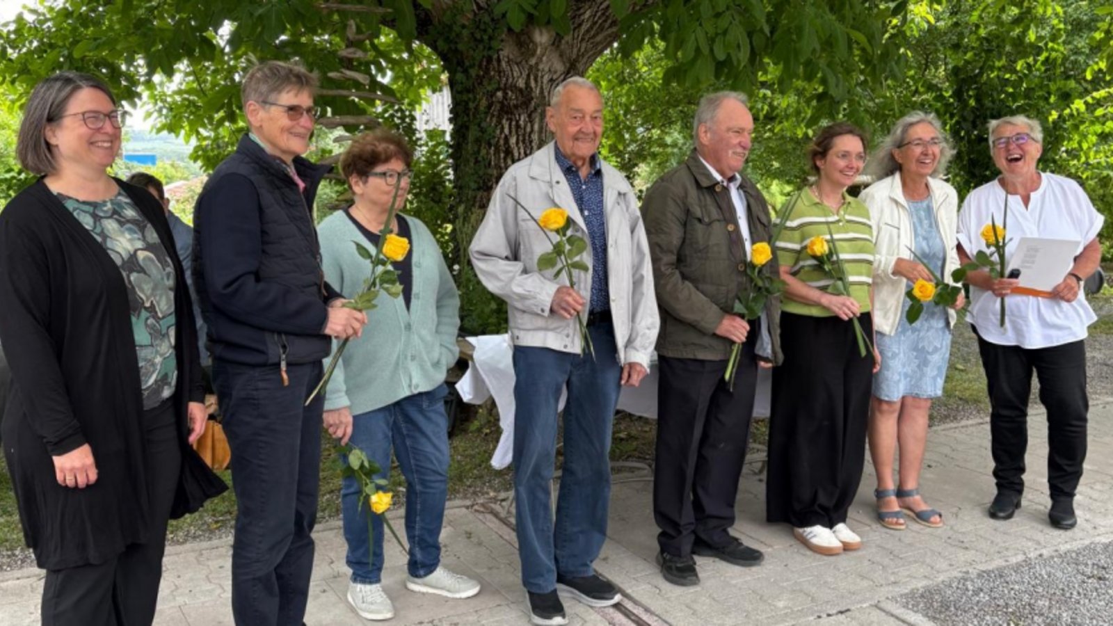 Die geehrten Mitglieder. Foto: Mross