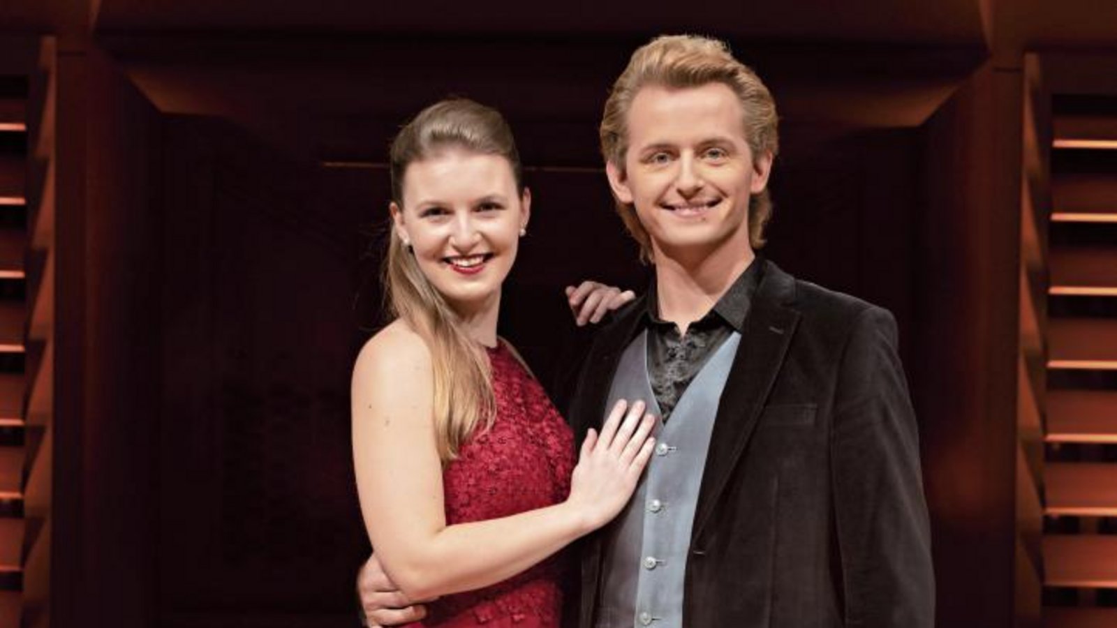 Sandra Bildmann und Robin Neck präsentieren Operettenmusik. Foto: p