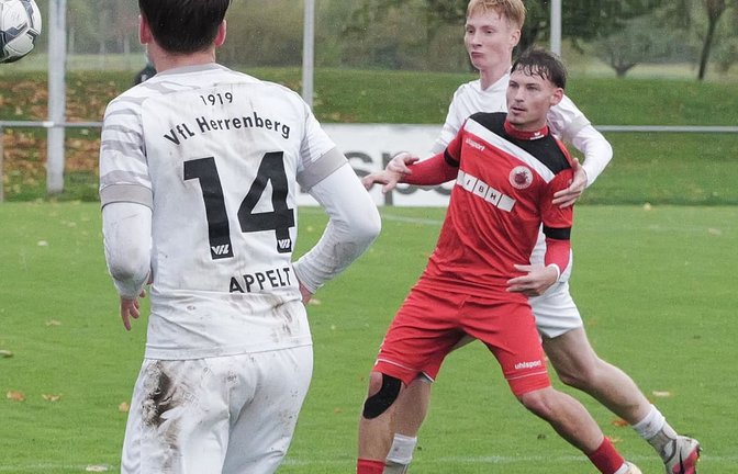 Goldener Torschütze für den TSV Plattenhardt: Giuliano Soddu erzielte gegen den Tabellenführer das spielentscheidende 1:0.<span class='image-autor'>Günter Bergmann</span>