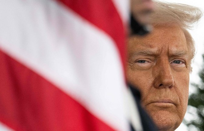 Donald Trump gibt sich weiter angriffslustig (Archivbild).<span class='image-autor'>Foto: AFP/JIM WATSON</span>