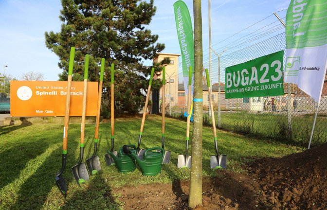 Am 14.  April öffnet die Bundesgartenschau in Mannheim.<span class='image-autor'>Foto: imago/Markus   Prosswitz masterpress</span>