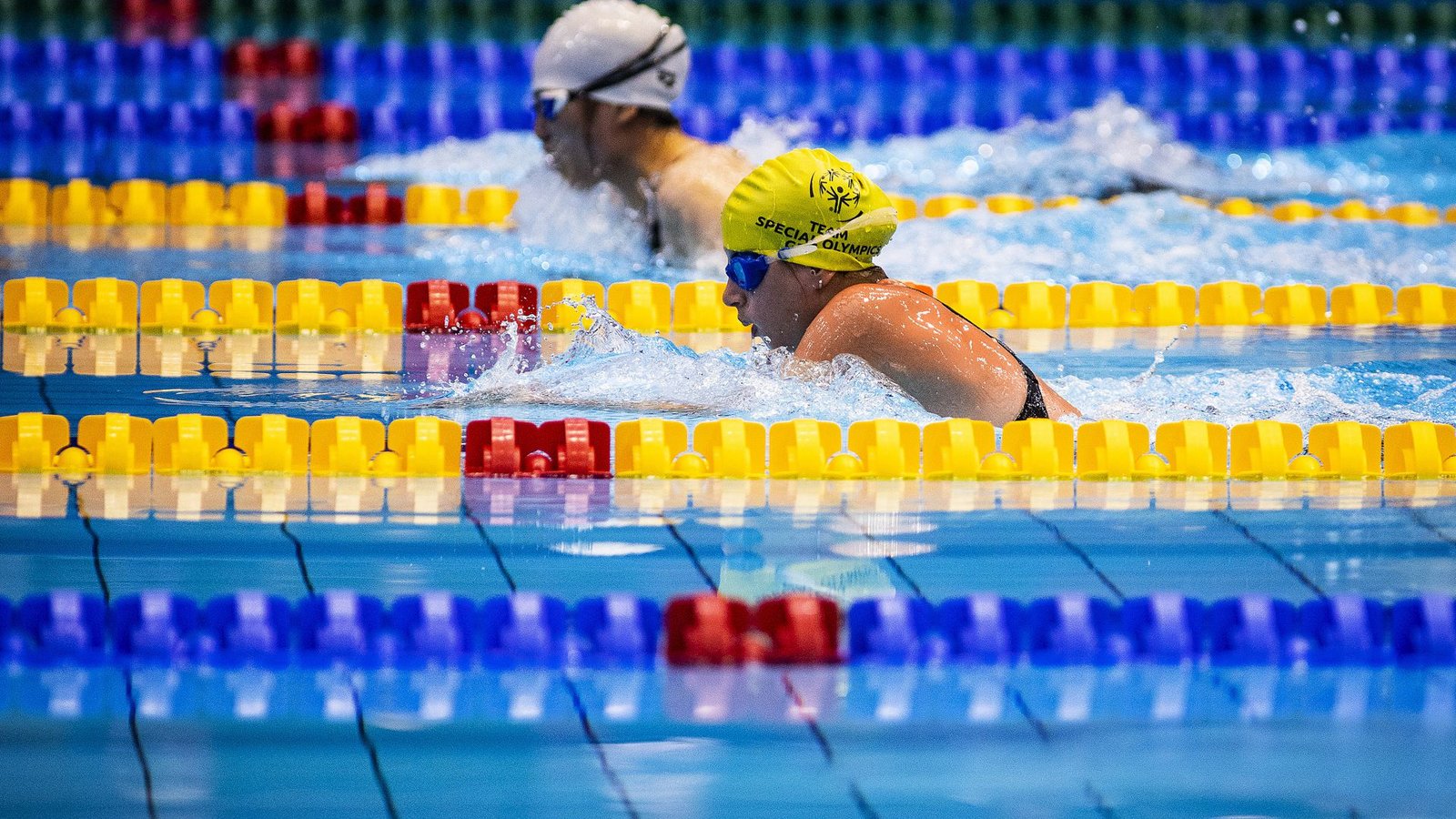Elvira Amirov sicherte sich Gold über 50 Meter BrustFoto: Sarah Rauch/ (2), BSG Neckarsulm Elvira Amirov sicherte sich Gold über 50 Meter BrustFoto: Sarah Rauch/ (2), BSG Neckarsulm