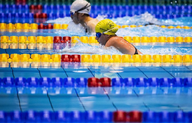 Elvira Amirov sicherte sich Gold über 50 Meter Brust<span class='image-autor'>Foto: Sarah Rauch/ (2), BSG Neckarsulm</span>