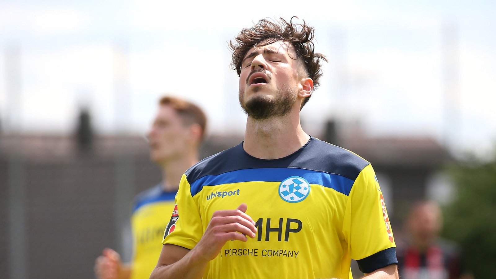 Flamur Berisha, Neuzugang vom Regionalliga-Aufsteiger SGV Freiberg.Foto: Pressefoto Baumann/Alexander Keppler