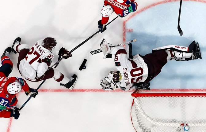 Norwegen steht erstmals im Halbfinale einer Eishockey-WM.<span class='image-autor'>Foto: Anthony Anex/KEYSTONE/dpa</span>