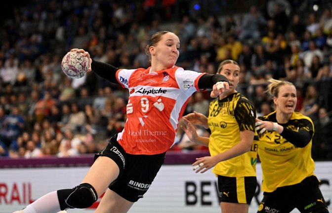 Nieke Kühne ist die Spielerin der Saison.<span class='image-autor'>Foto: Marijan Murat/dpa/Marijan Murat</span>