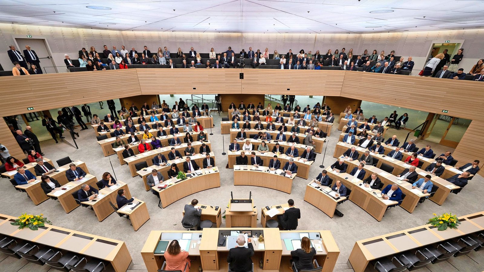 Am 12. Mai 2026 fand die konstituierende Sitzung des neu gewählten Landtags statt.Foto: dpa/Marijan Murat Am 12. Mai 2026 fand die konstituierende Sitzung des neu gewählten Landtags statt.Foto: dpa/Marijan Murat