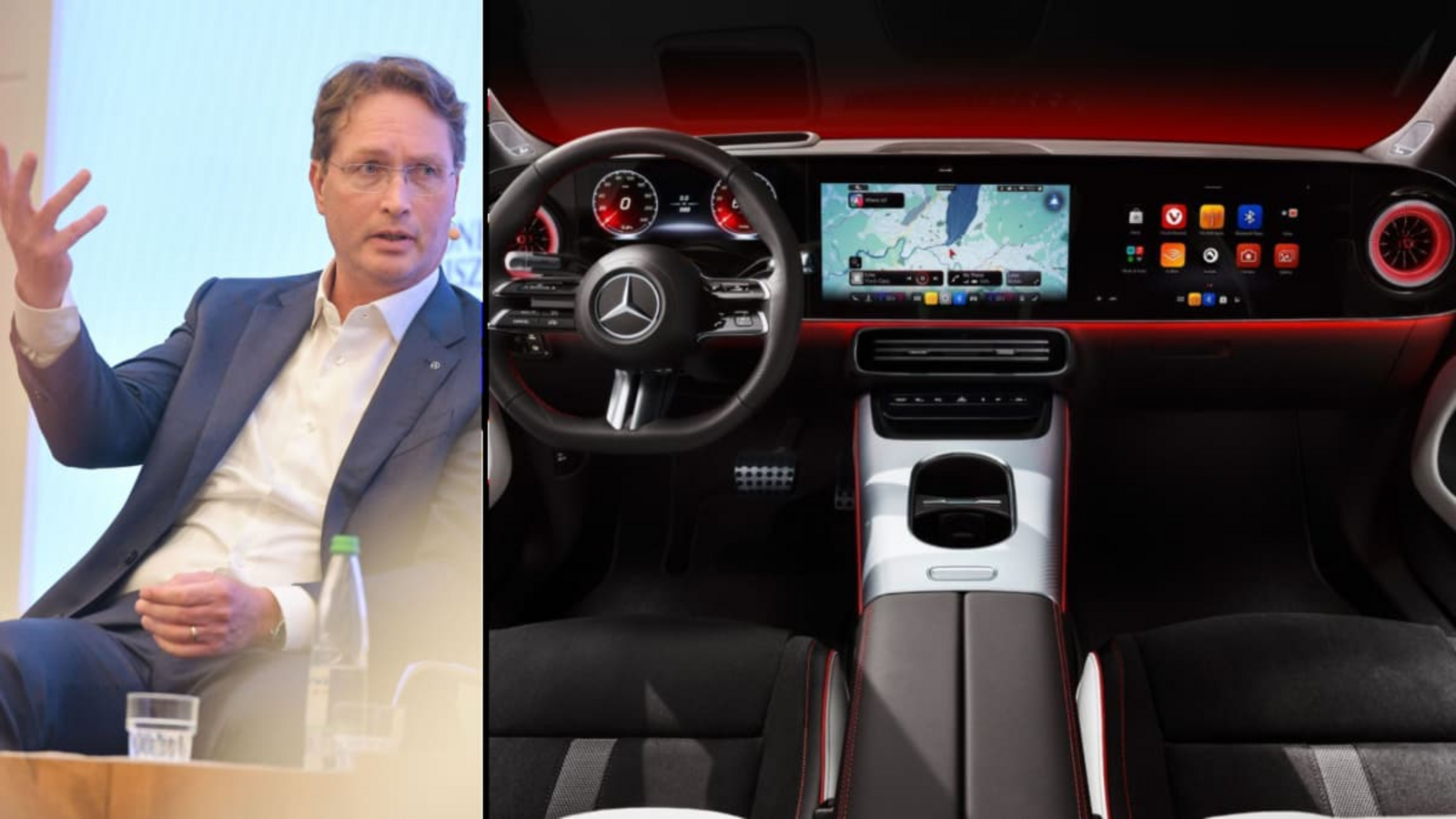 Ola Källenius hat sich zum Interieur der Mercedes-Fahrzeuge geäußert.Lichtgut/Max Kovalenko, Mercedes-Benz AG/dpa-tmn/dpa