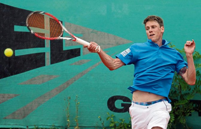 Sascha Wennagel hat es als neue Nummer eins des TV Vaihingen in der Verbandsliga vor allem mit ausländischen Söldnern zu tun. Foto: Archiv/Bürkle