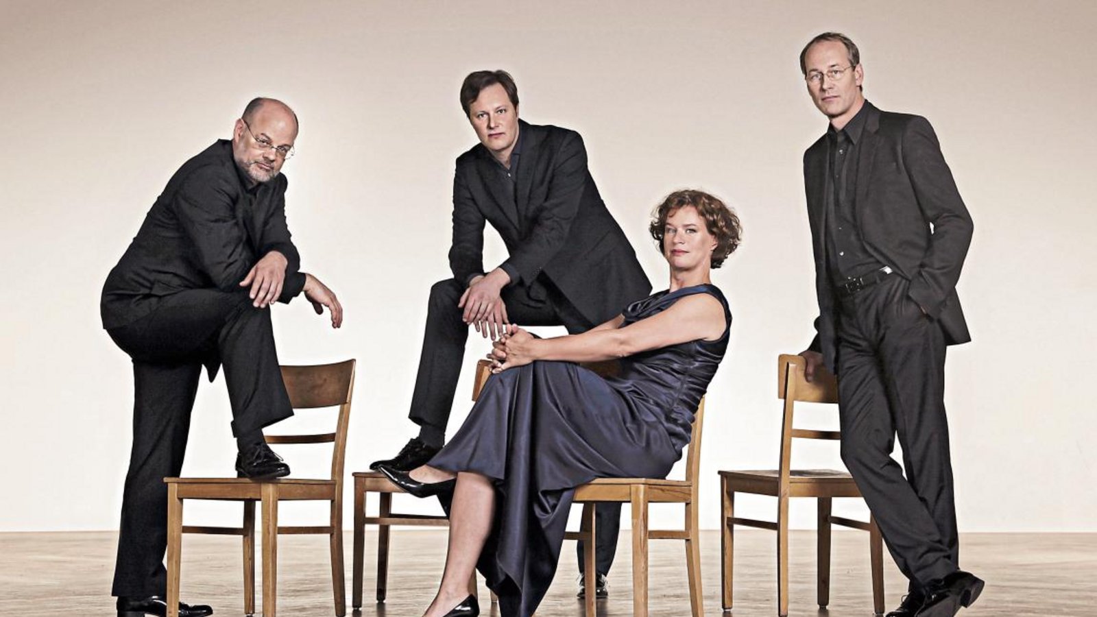 Das Mandelring Quartet lädt zu einer Zeitreise durch vier Jahrzehnte Musikgeschichte ein. Fotos: p Das Mandelring Quartet lädt zu einer Zeitreise durch vier Jahrzehnte Musikgeschichte ein. Fotos: p