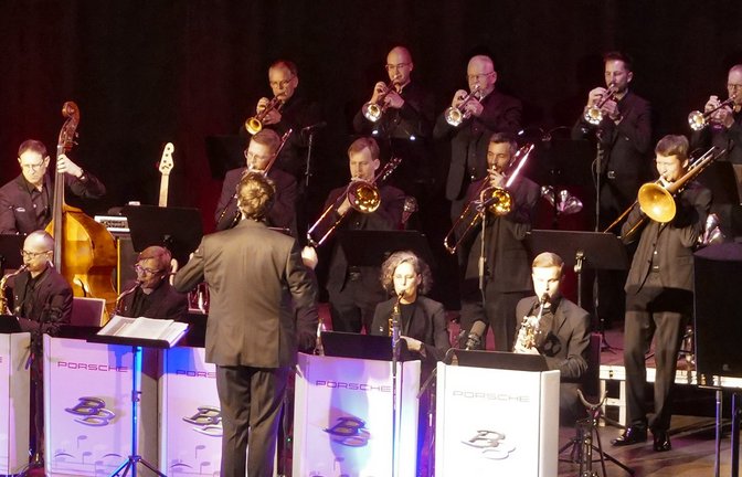 Die Porsche Big Band gastiert am Samstagabend beim Benefizkonzert der Lions aus Mühlacker und Vaihingen in der Waldorfschule. <span class='image-autor'>Foto: Friedrich</span>