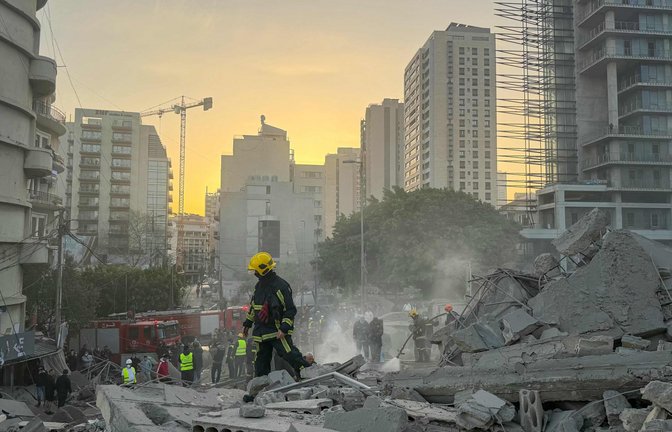 Ungeachtet der Iran-Waffenruhe setzt Israel seine Attacken im Libanon fort (Archivfoto).<span class='image-autor'>Foto: AFP/IBRAHIM AMRO</span>