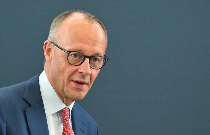 Bundeskanzler Friedrich Merz ruft den Iran zu Verhandlungen auf.<span class='image-autor'>Foto: dpa/Sebastian Christoph Gollnow</span>
