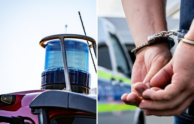Die Feuerwehr rettete den Mann aus dem Fluss, bevor er von der Polizei vorläufig festgenommen wurde. (Symbolbilder)<span class='image-autor'>Foto: IMAGO/Fotostand/ K. Schmitt</span>