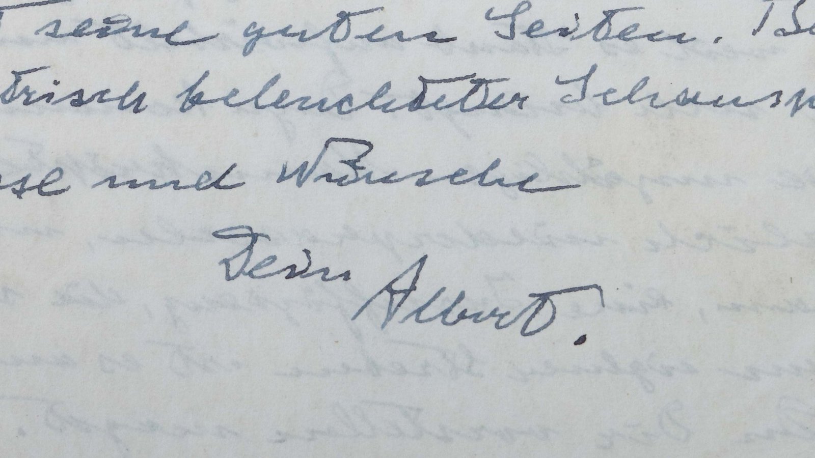 Einstein war ein fleißiger Briefschreiber.Foto: Yves Siebers Auktionen Einstein war ein fleißiger Briefschreiber.Foto: Yves Siebers Auktionen