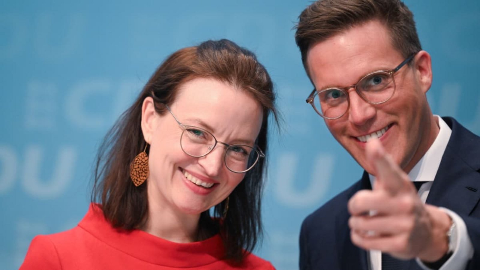 CDU-Landeschef Manuel Hagel machte die Bundestagsabgeordnete Ronja Kemmer im Mai zur Chief Digital Officer.Bernd Weißbrod/dpa