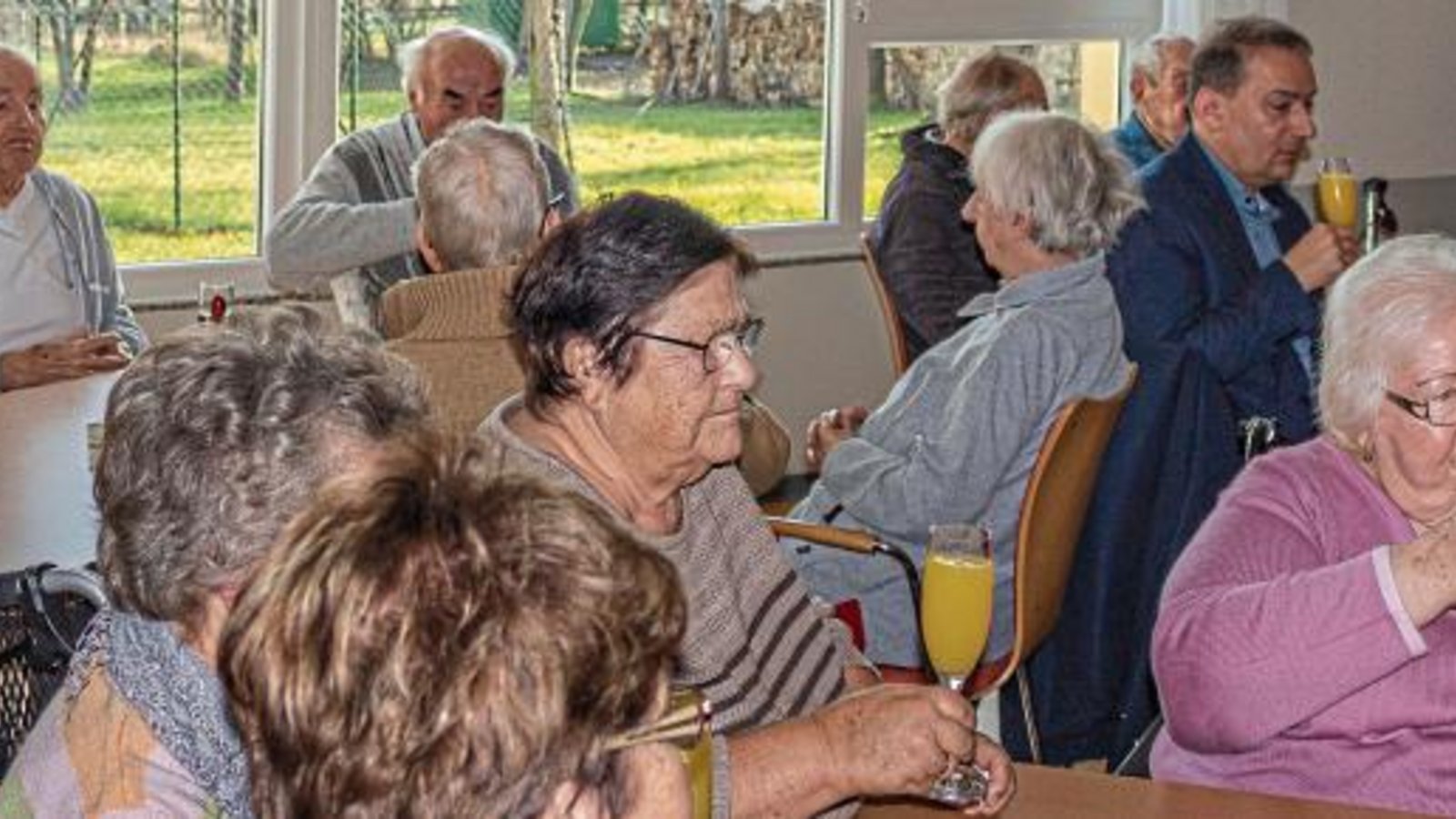 Neujahrsempfang im Pflegeheim in Hochdorf. Foto: p