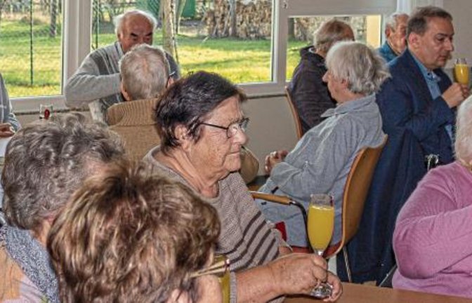 Neujahrsempfang im Pflegeheim in Hochdorf. Foto: p