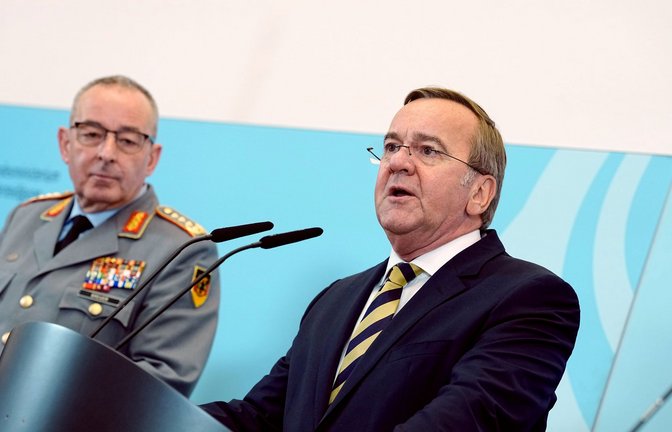 Verteidigungsminister stellt deutsche Militärstrategie vor<span class='image-autor'>Foto: Kay Nietfeld/dpa</span>