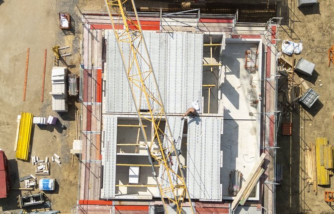 Der Bundestag hat den sogenannten Bau-Turbo beschlossen, der die Schaffung von Wohnraum in Deutschland beschleunigen soll. (Symbolbild)<span class='image-autor'>Foto: IMAGO/Markus Matzel</span>