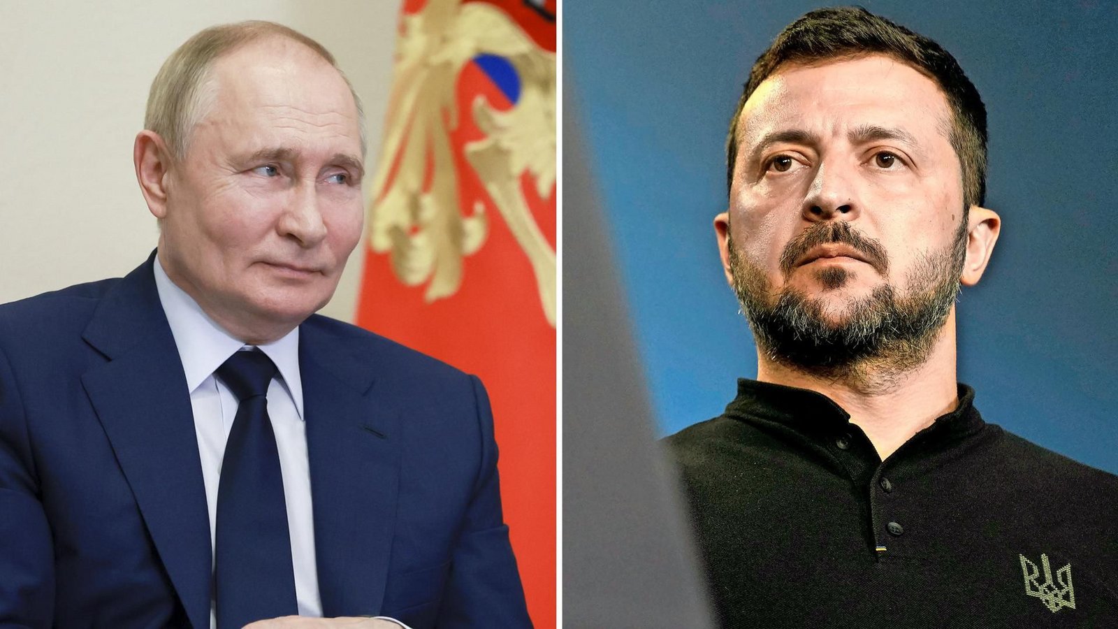 Putin hatte bereits im Juni erklärt, er sei bereit, Selenskyj zu treffen, jedoch nur in der „Endphase“ von Verhandlungen.Foto: dpa/Vyacheslav Prokofyev/Susan Walsh