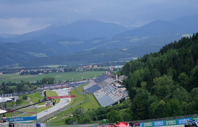 Der Red Bull Ring in der Steiermark.<span class='image-autor'>Foto: Darko Vojinovic/AP/dpa</span>