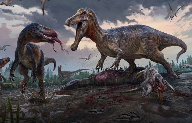 Im Südosten Englands wimmelte es vor mehr als 130 Millionen Jahren vor Raubdinosauriern.<span class='image-autor'>Foto: © Anthony Hutchings</span>