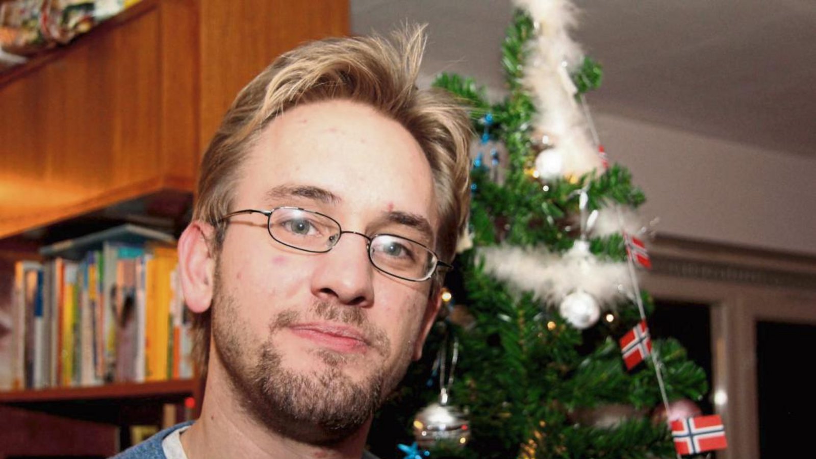 Der Wahl-Sersheimer Alexander Söndenaa-Defourny erzählt, wie in Norwegen Weihnachten gefeiert wird. Foto: Gergen Der Wahl-Sersheimer Alexander Söndenaa-Defourny erzählt, wie in Norwegen Weihnachten gefeiert wird. Foto: Gergen