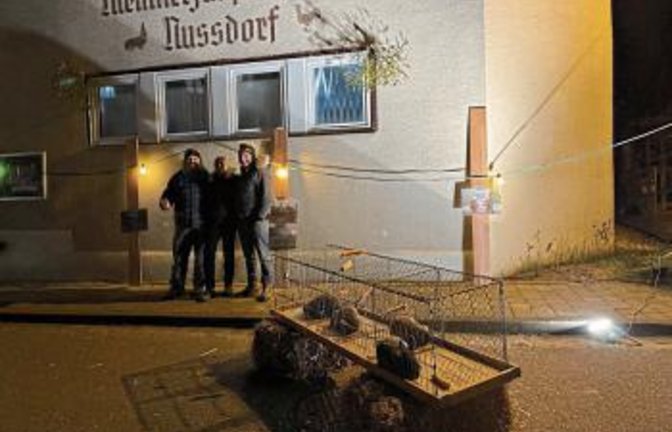 Adventsfenster in Nussdorf. Foto: p