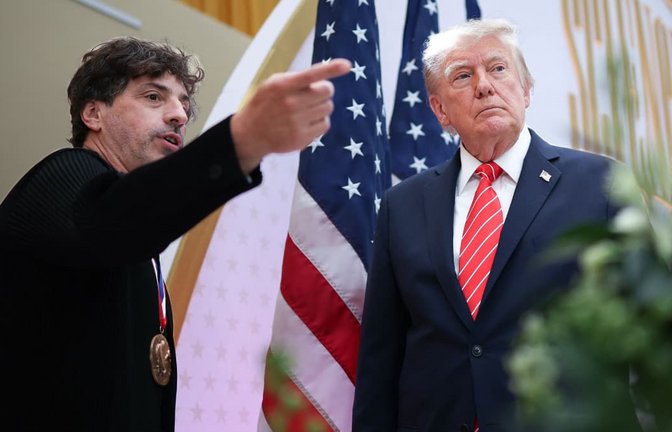 Der Mitbegründer von Google, Sergey Brin, ist wie Präsident Donald Trump gegen eine Milliardärssteuer.<span class='image-autor'>WIN MCNAMEE/afp</span>