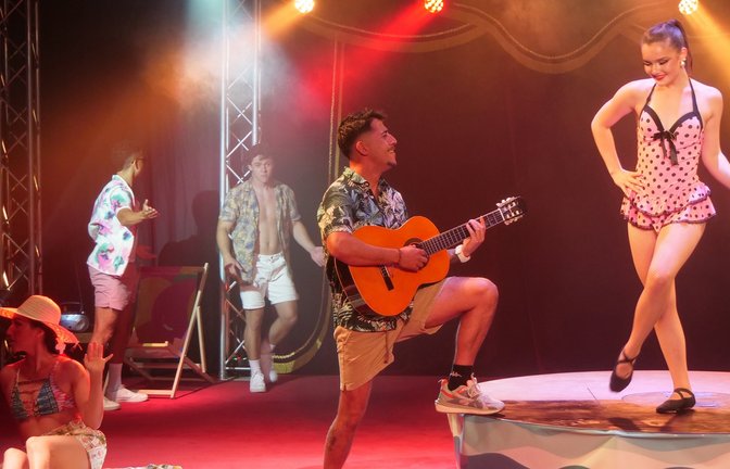 Ein sonniger Tag am Strand mit Nelly Biasini.  <span class='image-autor'>Fotos: Friedrich</span>
