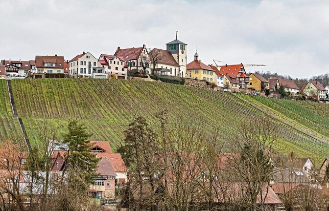 Das Gebiet Berg bildet die historische Ortsmitte Hohenhaslachs. Seit 2020 gilt für den Bereich Berg zwischen der Steige bis zum Panoramaweg eine Veränderungssperre. Der Gebäudebestand soll gesichert werden.  Foto: Pangerl