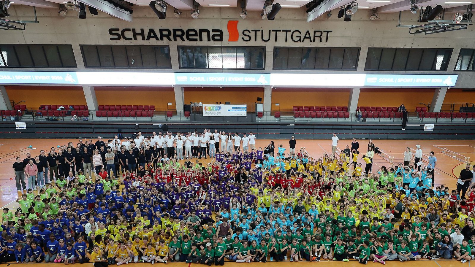 Über 700 Kinder aus 15 Stuttgarter Grundschulen sind beim Schulsportevent dabei.Foto: Baumann