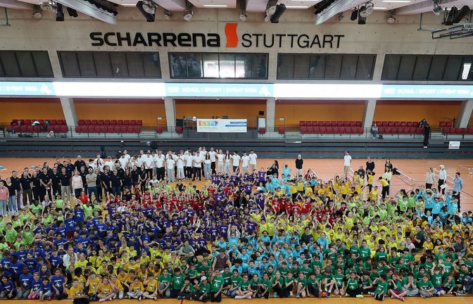 Über 700 Kinder aus 15 Stuttgarter Grundschulen sind beim Schulsportevent dabei.<span class='image-autor'>Foto: Baumann</span>