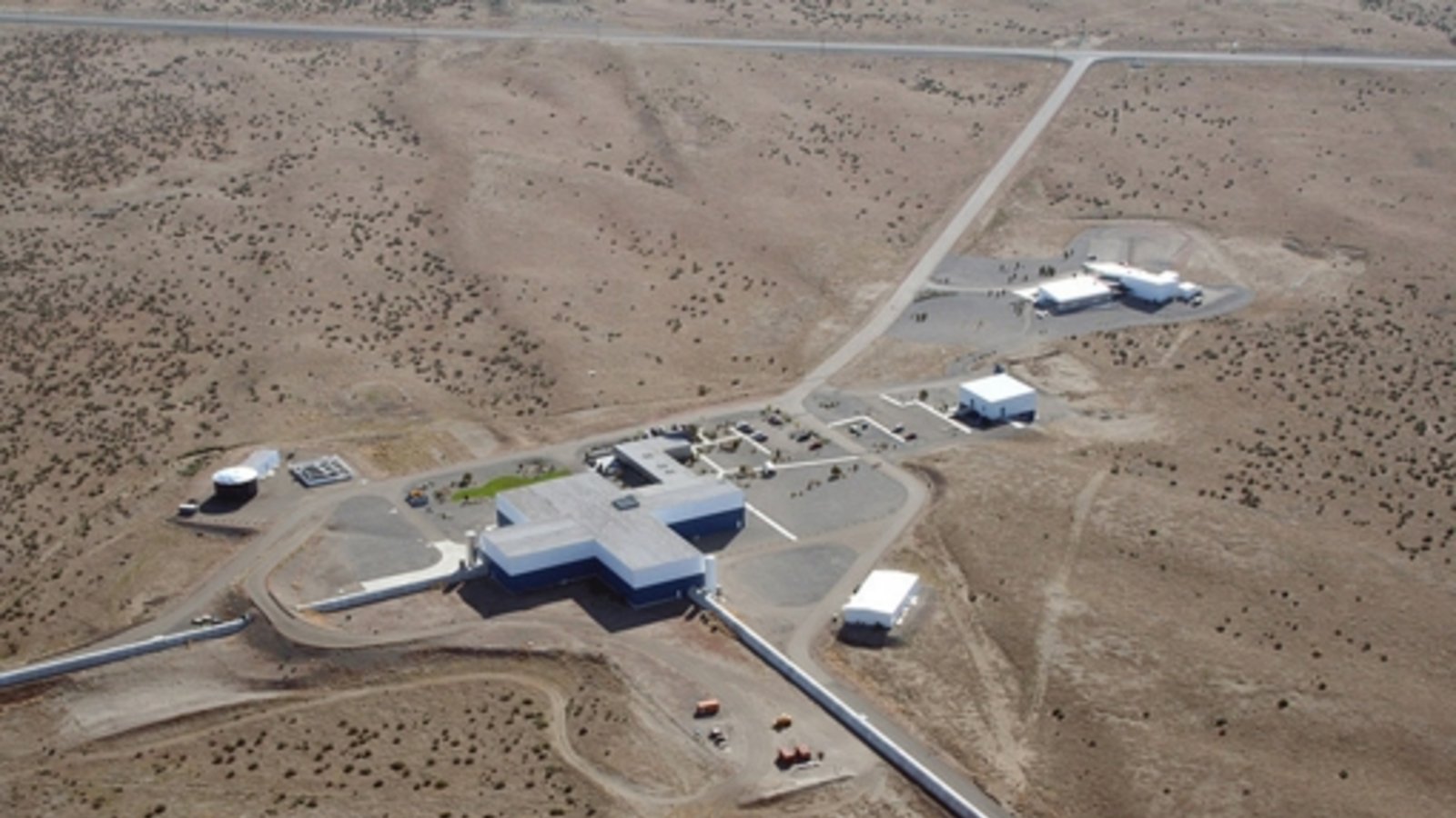 Die Anlage des Ligo-Detektors in Hanford, USA.Foto: dpa Die Anlage des Ligo-Detektors in Hanford, USA.Foto: dpa