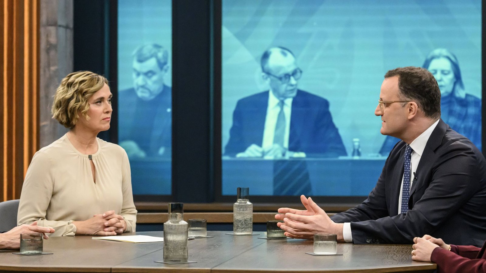 Jens Spahn war am Sonntagabend zu Gast bei Caren Miosga.Foto: IMAGO/HMB-Media Jens Spahn war am Sonntagabend zu Gast bei Caren Miosga.Foto: IMAGO/HMB-Media
