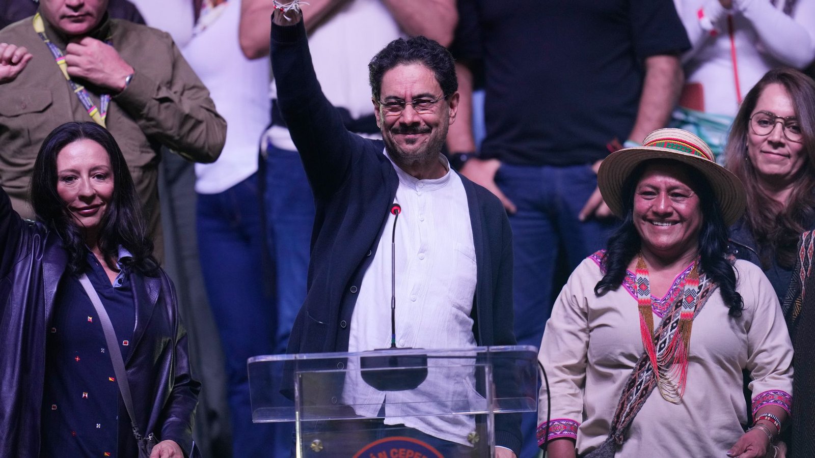 Ivan Cepeda vom linken Bündnis Pacto Histórico war der Wunschkandidat des scheidenden Amtsinhabers.Foto: Fernando Vergara/AP/dpa Ivan Cepeda vom linken Bündnis Pacto Histórico war der Wunschkandidat des scheidenden Amtsinhabers.Foto: Fernando Vergara/AP/dpa