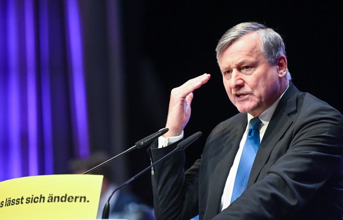 Der künftige Landesvorsitzende Hans-Ulrich Rülke will die Partei auch als Spitzenkandidat in den Landtagswahlkampf führen.<span class='image-autor'>Foto: dpa/Bernd Weißbrod</span>