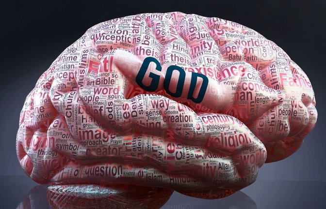 Offenbart sich Gott auch im menschlichen Gehirn? Oder ist Glauben nur ein Hirngespinst? Sind religiöse Erlebnisse nichts anderes als neuronale Fehlfunktionen und subjektive Täuschungen?<span class='image-autor'>Foto: Imago/Depositphotos</span>