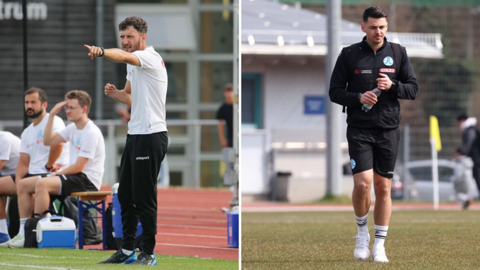 Harun Gülcan (li.) und Max Füssenhäuser spielen mit den A- und B-Junioren der Blauen in der höchstmöglichen Liga.Baumann Harun Gülcan (li.) und Max Füssenhäuser spielen mit den A- und B-Junioren der Blauen in der höchstmöglichen Liga.Baumann