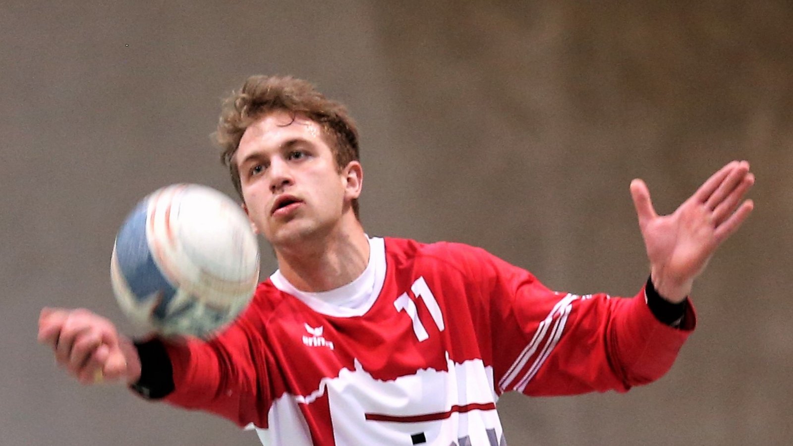 Gegen Pfungstadt ist Tobias Maurer für den TV Vaihingen in Abwehr und Angriff zum Einsatz gekommen. Foto: KüppersFoto: Küppers Gegen Pfungstadt ist Tobias Maurer für den TV Vaihingen in Abwehr und Angriff zum Einsatz gekommen. Foto: KüppersFoto: Küppers