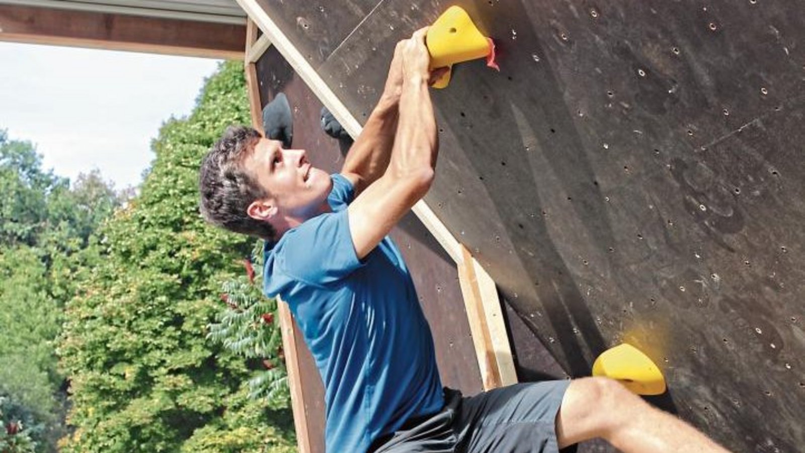 Bouldercup auf dem Freizeitgelände zwischen Riet und Eberdingen.