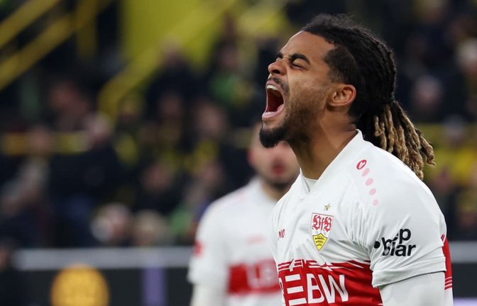 VfB-Rechtsverteidiger Lorenz Assignon laboriert an den Folgen einer Schulteroperation.<span class='image-autor'>Baumann/Julia Rahn</span>