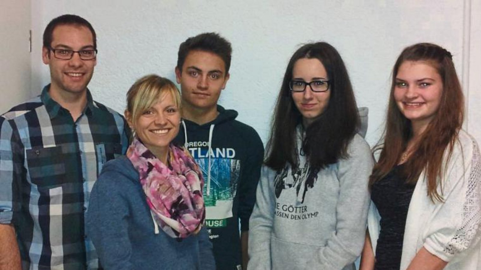 Der neue Jugendausschuss des TV Sersheim (von links): Marcel Mozer, Kira Grau, Yannis Grau, Isabel Brandhuber und Lena Brüggemann. Foto: p Der neue Jugendausschuss des TV Sersheim (von links): Marcel Mozer, Kira Grau, Yannis Grau, Isabel Brandhuber und Lena Brüggemann. Foto: p